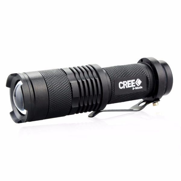 5 Colors Mini LED Flashlight Q5 2000lm Waterproof LED Laterna 1 Modes Zoomable PortableTorch Penlight AA 14500 - Image 2