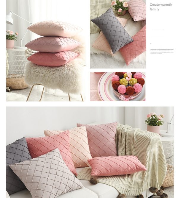 Suede cushion cover - Image 2