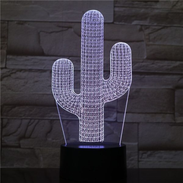 Cactus LED night light - Image 5