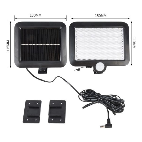 Split Body Induction Solar Wall Light Waterproof Road Lighting - Image 3