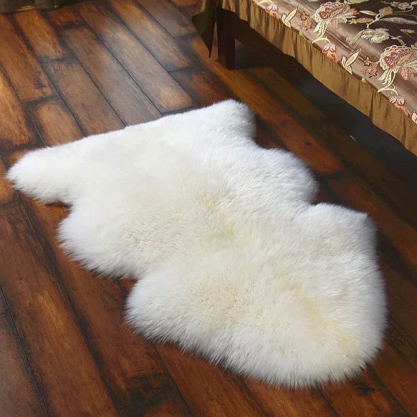 Australian pure white wool carpet - Image 2