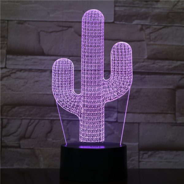 Cactus LED night light - Image 2