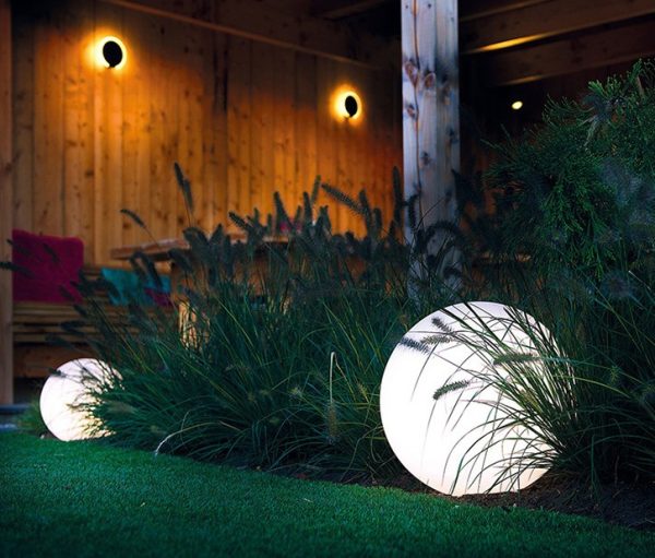 Luminous Ball Lamp Outdoor Colorful Waterproof Decorative Ball Lamp - Image 2