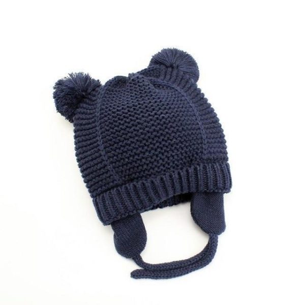 Jojo Double Pompom Knitted Beanie - Image 7