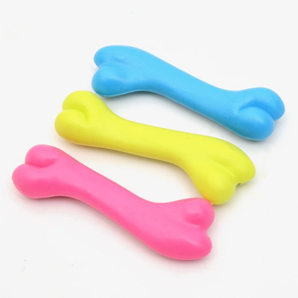 Pet Toys, Rubber Bite Resistant Toys, High Quality Dog Bone Type - Image 4