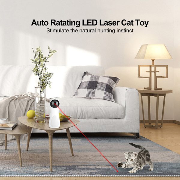 Automatic Laser Cat Toy Bear Laser Cat Toy LED Red Laser Cat Cat Toy - Image 4