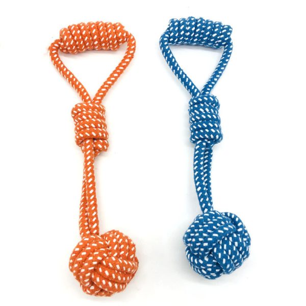 Cotton Rope Pet Molar Toy Pet Rope Ball - Image 2