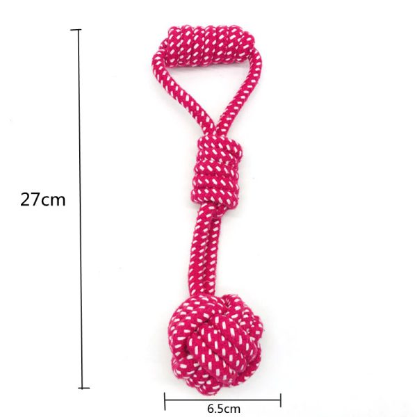 Cotton Rope Pet Molar Toy Pet Rope Ball - Image 3