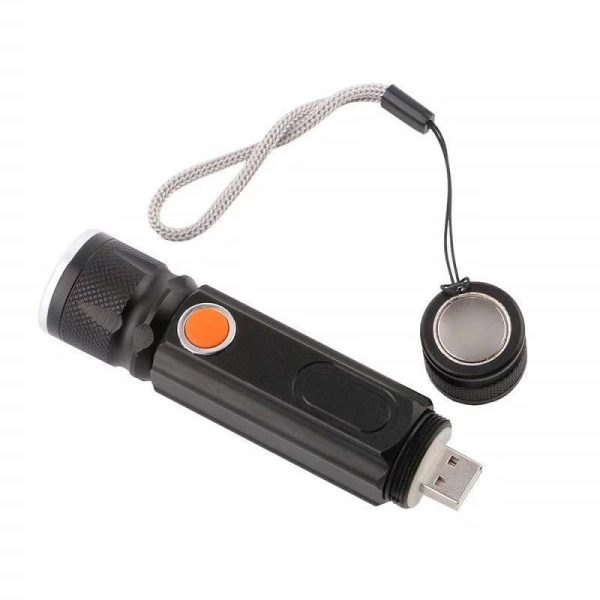 T6 COB Strong Light USB Flashlight - Image 5