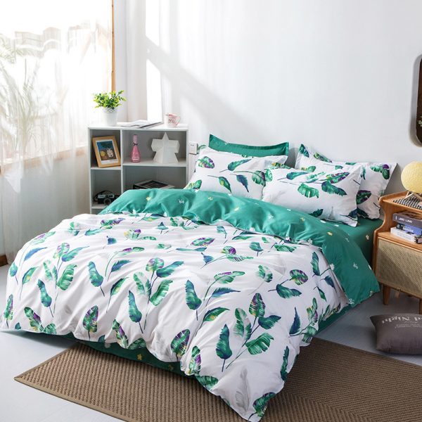 Aloe Cotton Simple Style Fashion Bedding Four-piece Set - Image 4