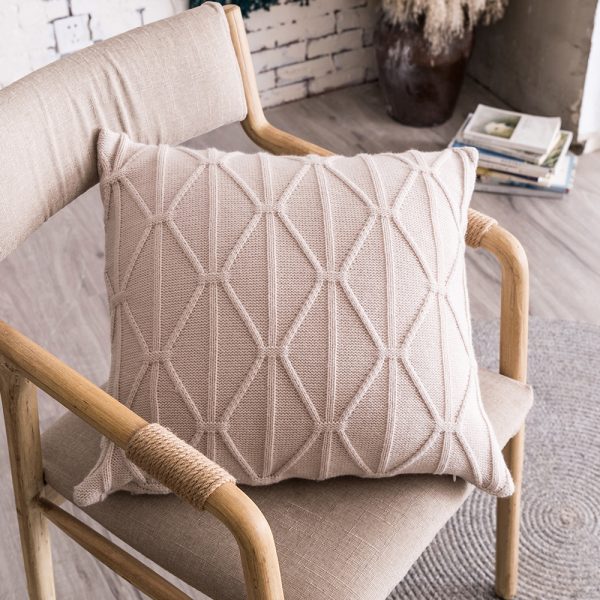 Nordic Simple Rope Knot Pillow Cushion - Image 4