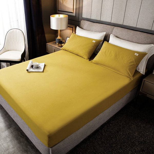 Cotton Bedspread One Piece Mattress Protector Dust Cover All Inclusive Sheets - Image 10