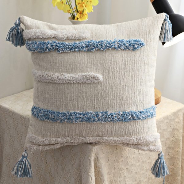 Homestay Style Luxury Tufted Pillow Sofa Cushion - Image 6