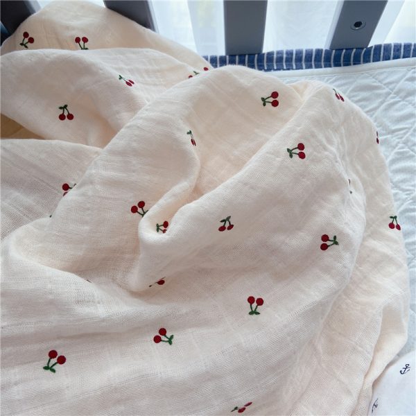 Muslin Gauze Wrapper Blanket for Infants - Image 6