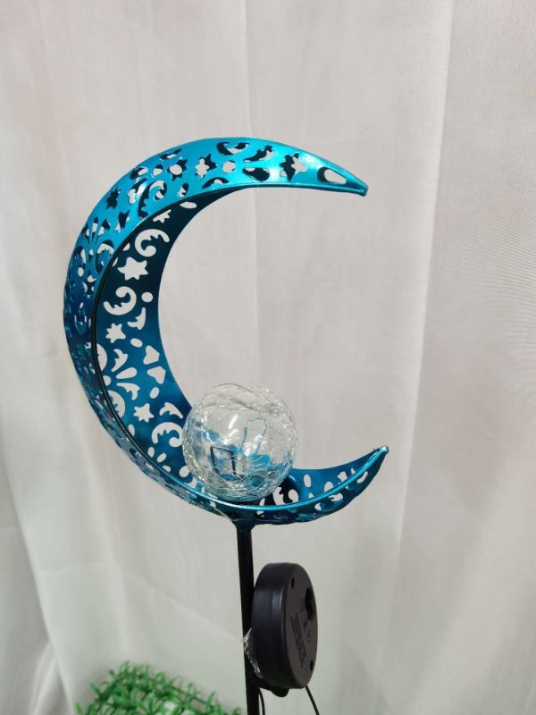 Solar Hollow Wrought Iron Blue Moon - Image 5