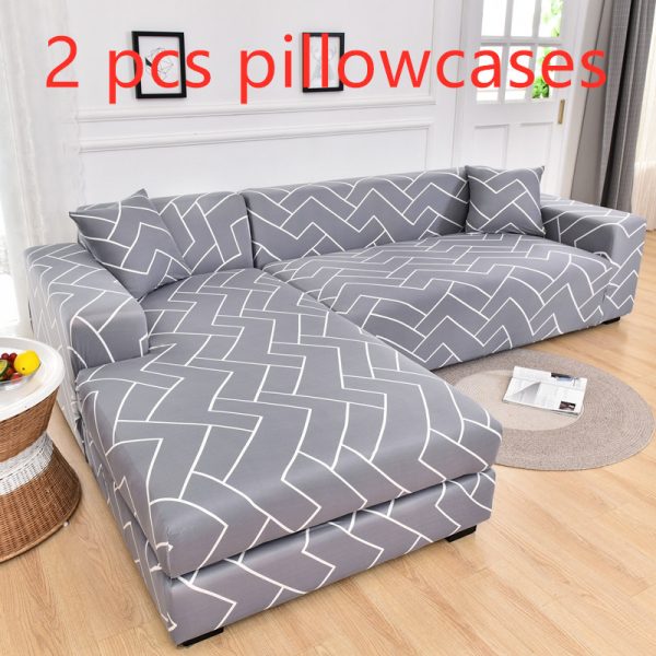 Simple fabric stretch sofa cover full sofa cover - Image 8