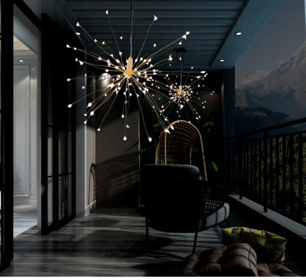 New Solar Firework Light Led Explosion Light Room Starry Decoration Light - Image 3