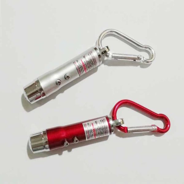 Aluminum Alloy Currency Detector Lighting Infrared Mini Three-In-One Uv Ultraviolet Flashlight Keychain Laser Light - Image 3