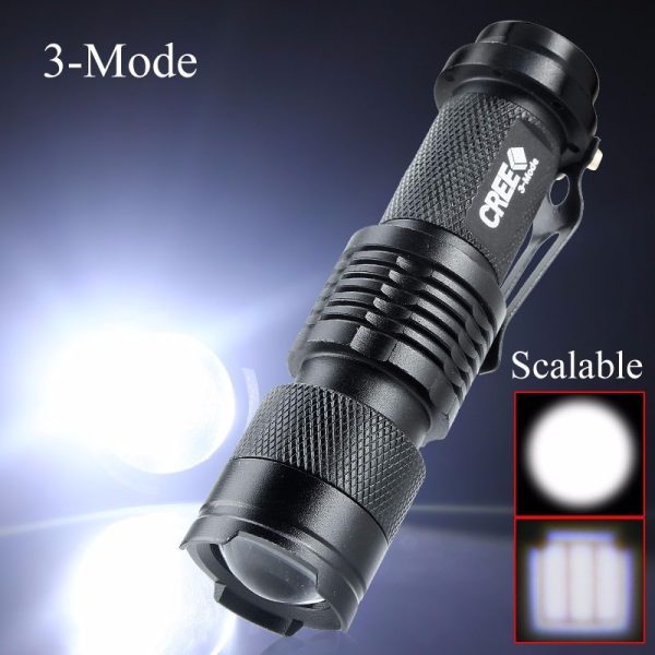 Strong Light Flashlight LED Zoom Mini Flashlight Outdoor Lighting - Image 5