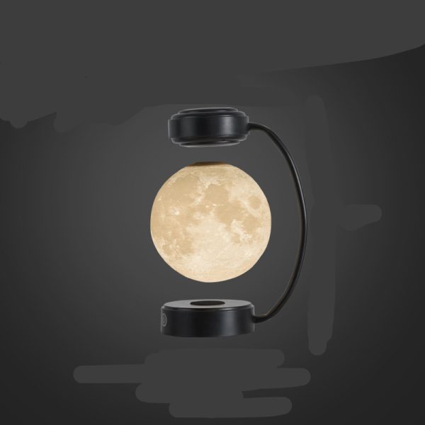 Creative Personality Magnetic Levitation Moon Lamp For home Bedside Table Lamp - Image 4