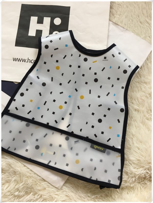 Baby Eating Waterproof Sleeveless Bib Gown - Image 3