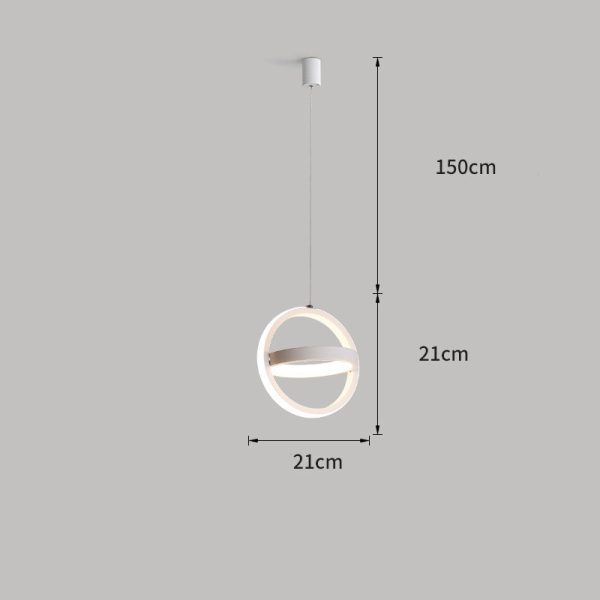 Bedroom Bedside Lamp Modern Minimalist Restaurant Bar Table Lamp Creative Personality Long-Line Single Head Chandelier - Image 7