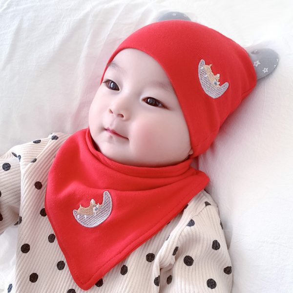 Spring Cotton Cute Baby Pullover Hat - Image 6