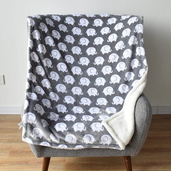 Baby Flannel Blanket Shawl Blanket