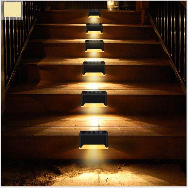 New Solar Light Outdoor Courtyard Home Outdoor Garden Decoration Led Colorful Landscape Staircase Lighting - Image 3