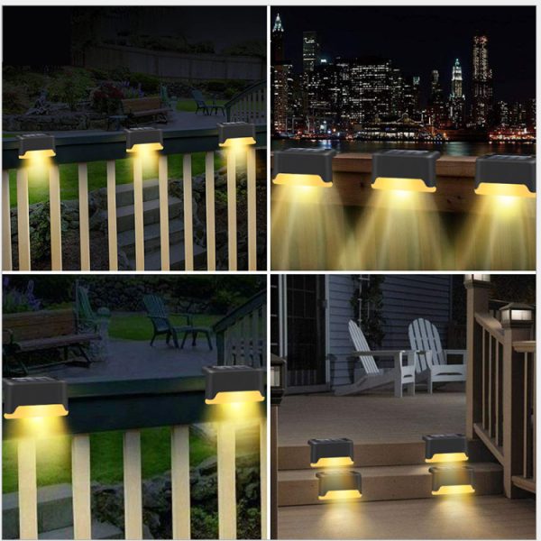 New Solar Light Outdoor Courtyard Home Outdoor Garden Decoration Led Colorful Landscape Staircase Lighting - Image 2