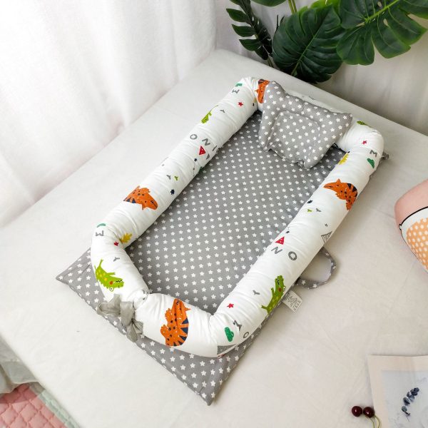 Portable Crib Bed Removable And Washable Newborn Baby Sleeping Artifact Foldable Bionic Bed - Image 9