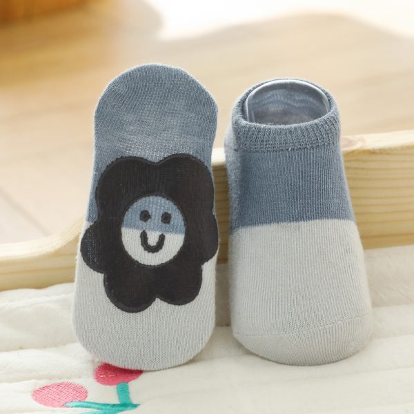 Baby Socks Combed Cotton 21 Summer Baby Toddler Socks Spring Infant Children's Socks Sunflower - Image 5