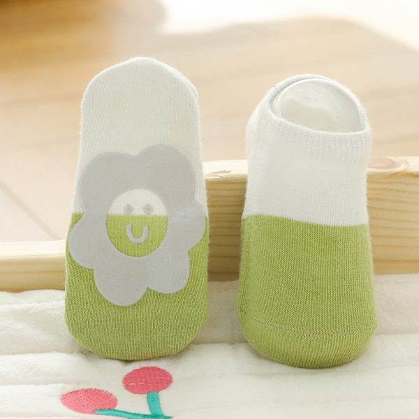 Baby Socks Combed Cotton 21 Summer Baby Toddler Socks Spring Infant Children's Socks Sunflower - Image 4