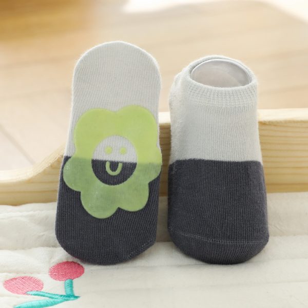 Baby Socks Combed Cotton 21 Summer Baby Toddler Socks Spring Infant Children's Socks Sunflower - Image 3