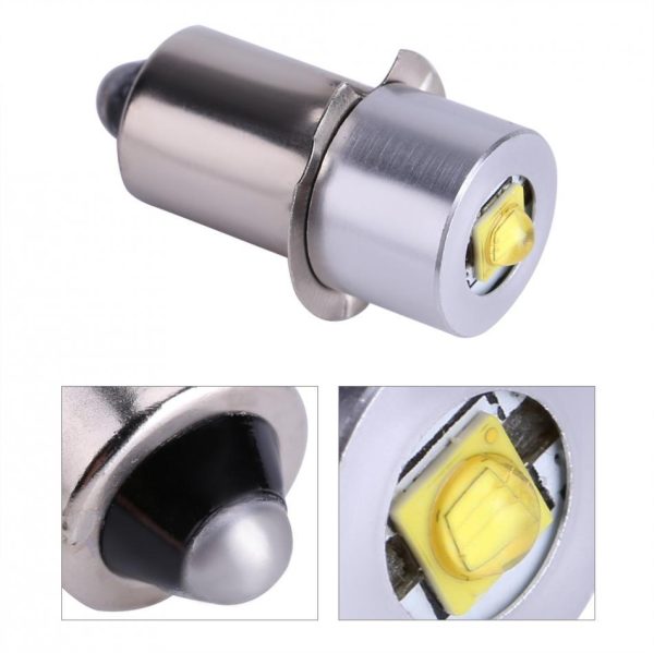 Cross-Border Led Flashlight Small Bulb P13.5S E10 Ba9S Wide Voltage 1-24V 0.5W 1W 3W Indicator Light - Image 4