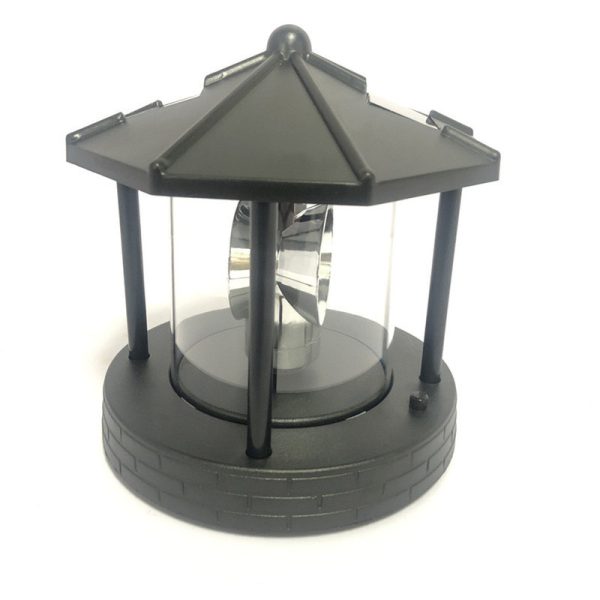 Solar Rotating Lighthouse Outdoor Courtyard Garden Lawn Decorative Lighting Landscape Light - Image 2