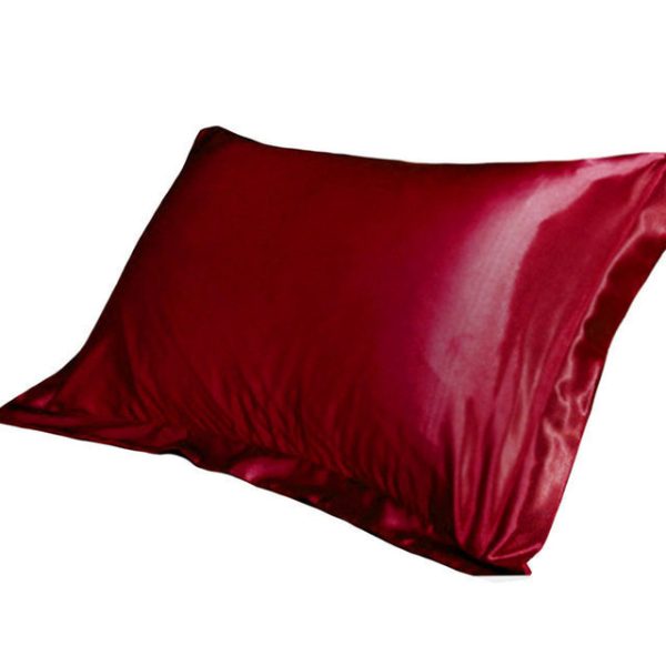 Pure Emulation Silk Satin Pillowcase Comfortable Pillowcase - Image 7