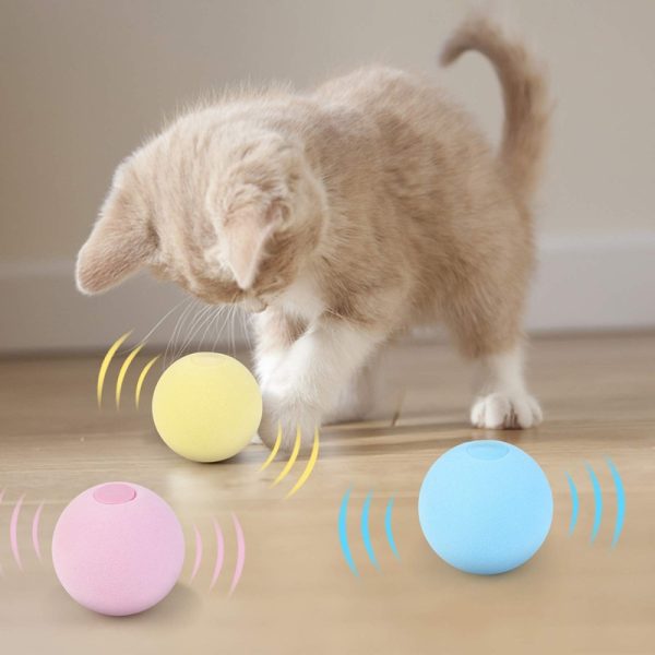 Smart Cat Toys Interactive Ball Catnip Cats Toy Playing Ball - Image 2