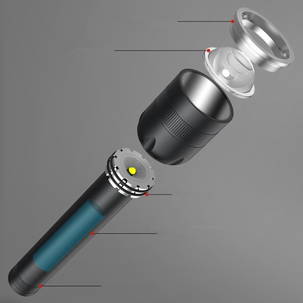 Led Strong Light Multi-Function Flashlight - Image 2