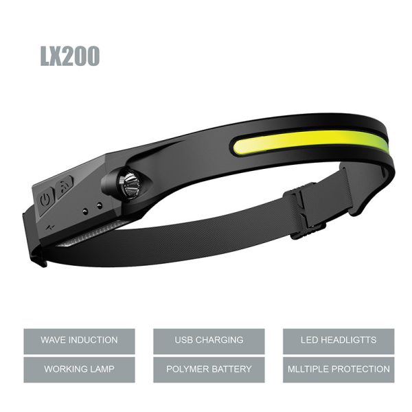 Induction Light Night Running Light Multifunctional Fishing Light - Image 3