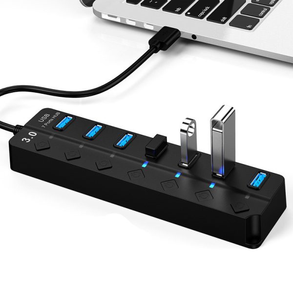 7-Port High-Speed Usb3.0 Hub - Image 2