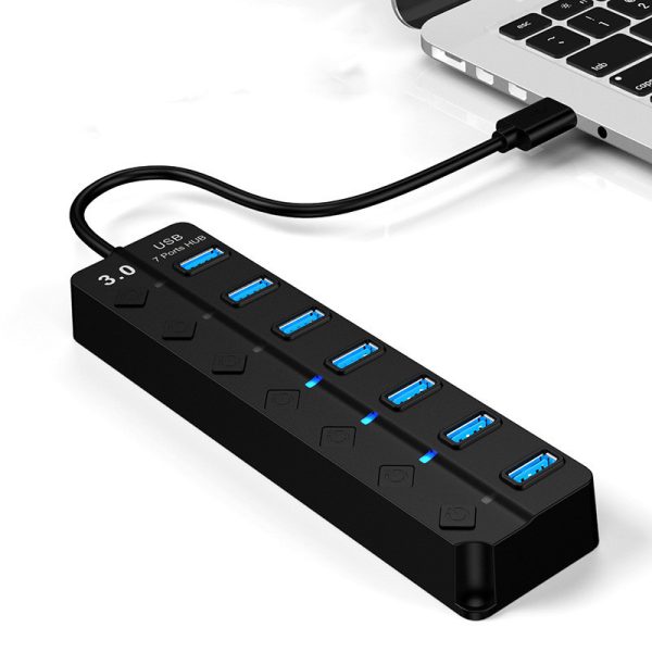 7-Port High-Speed Usb3.0 Hub - Image 3