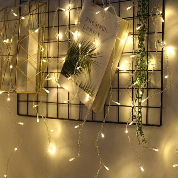 Led Starry Icicle Light String - Image 5