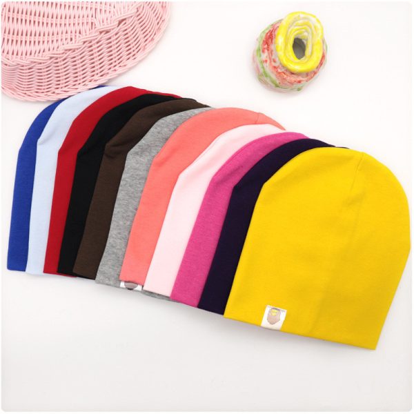 Cotton Knitted Thick Baby Hats Spring And Autumn Baby Hats - Image 2