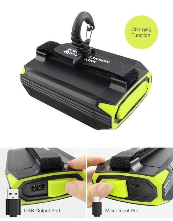 Dimming Rechargeable Camping Light Portable Tent Light Camping Light Power Bank - Image 5