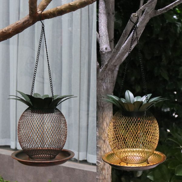 Pineapple Outdoor Hanging Hummingbird Bird Feeder - Image 5