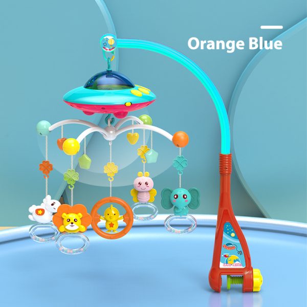 Baby Crib Bell Music Rotating Educational Toy - Image 3