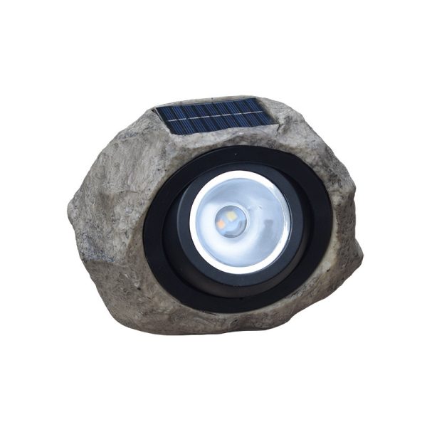 Solar Simulation Stone Lamp Garden Lamp Outdoor Outdoor Garden Lawn Decoration Spotlight - Image 2