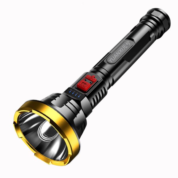 90000LM LED Flashlight Tactical Light Torch USB Rechargeable Super Bright Light - Image 4