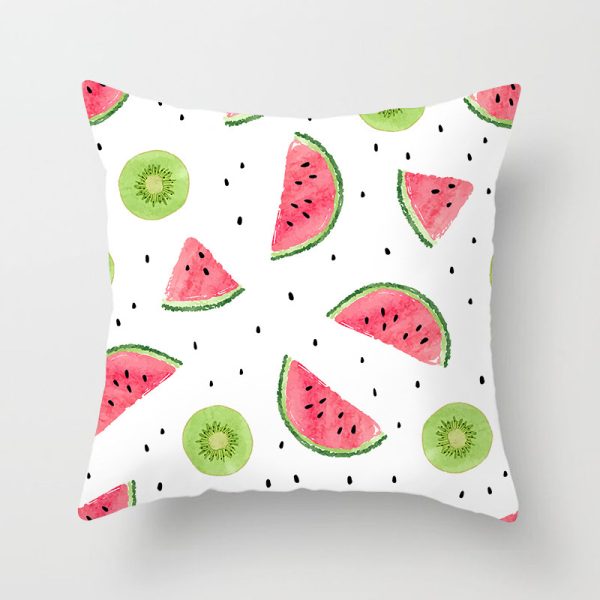 Summer Fruit Hug Pillowcase Home Sofa Cushion Pillow Cushion Cover - Image 2